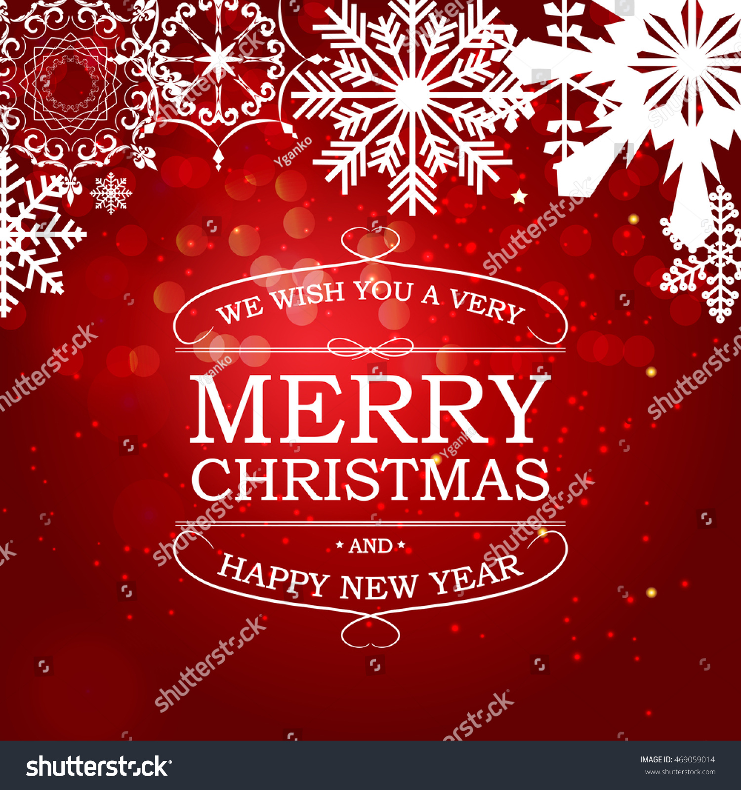 Abstract Beauty Christmas and New Year Background. Vector Illustration. EPS10
 #469059014