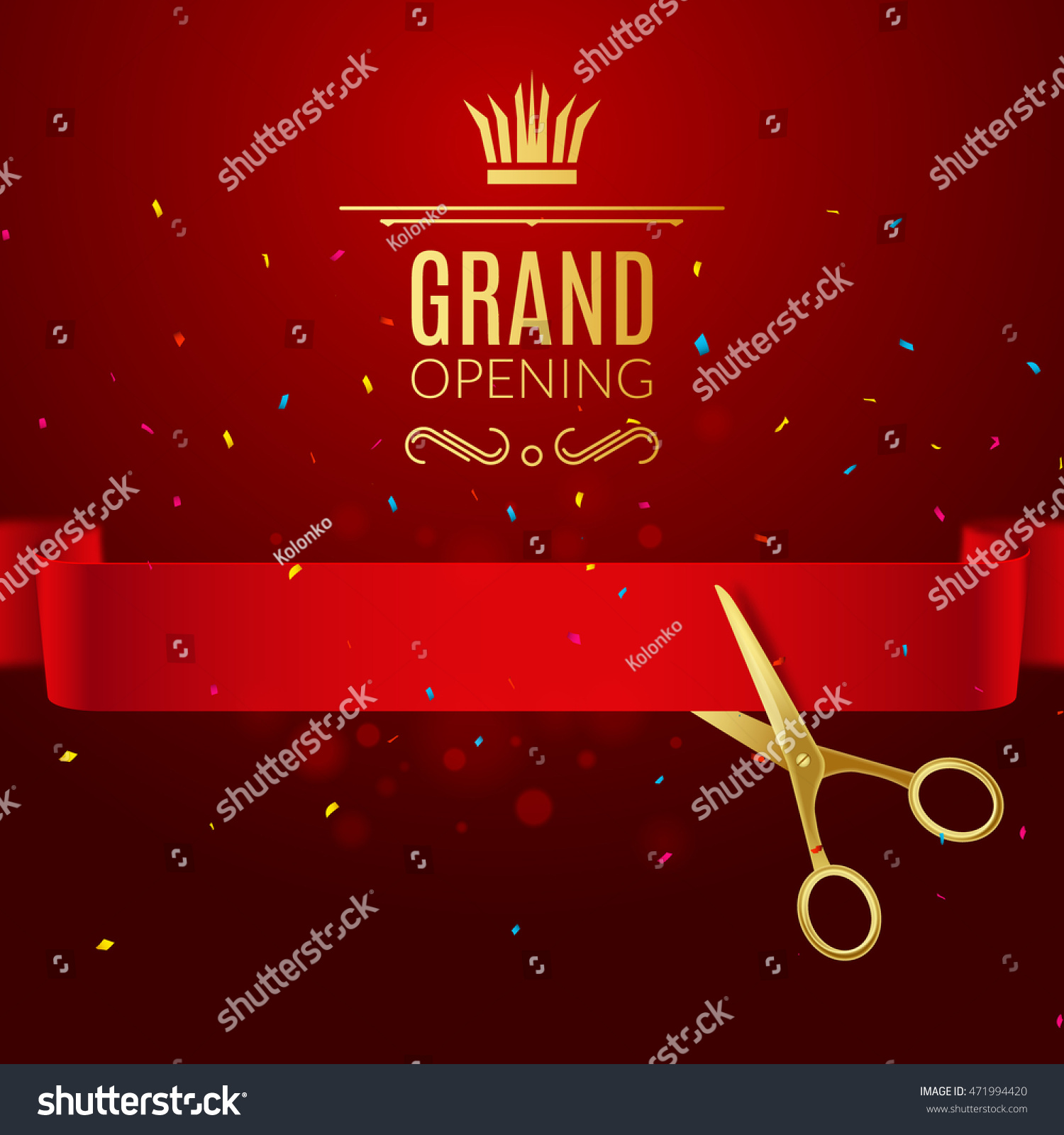 free grand opening template