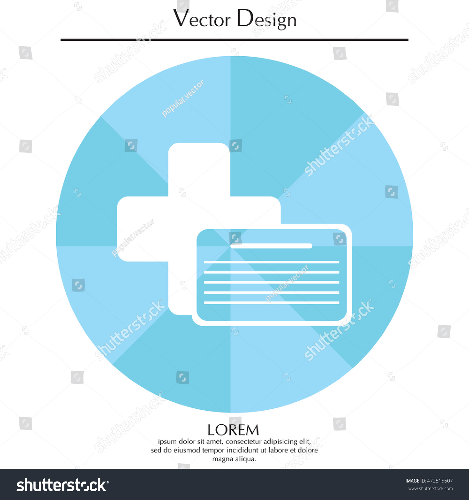 Medical Documents Icon Royalty Free Stock Vector 472515607 Avopix