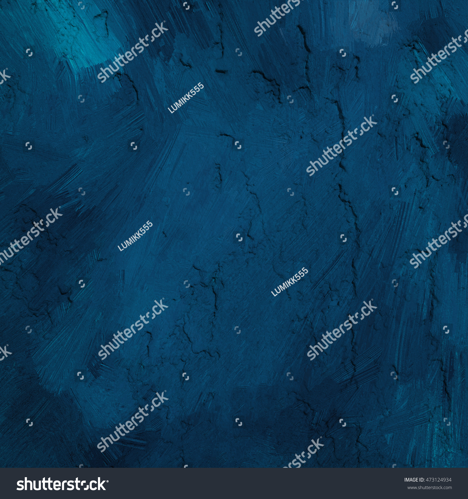Abstract grunge navy blue background, art painted texture #473124934