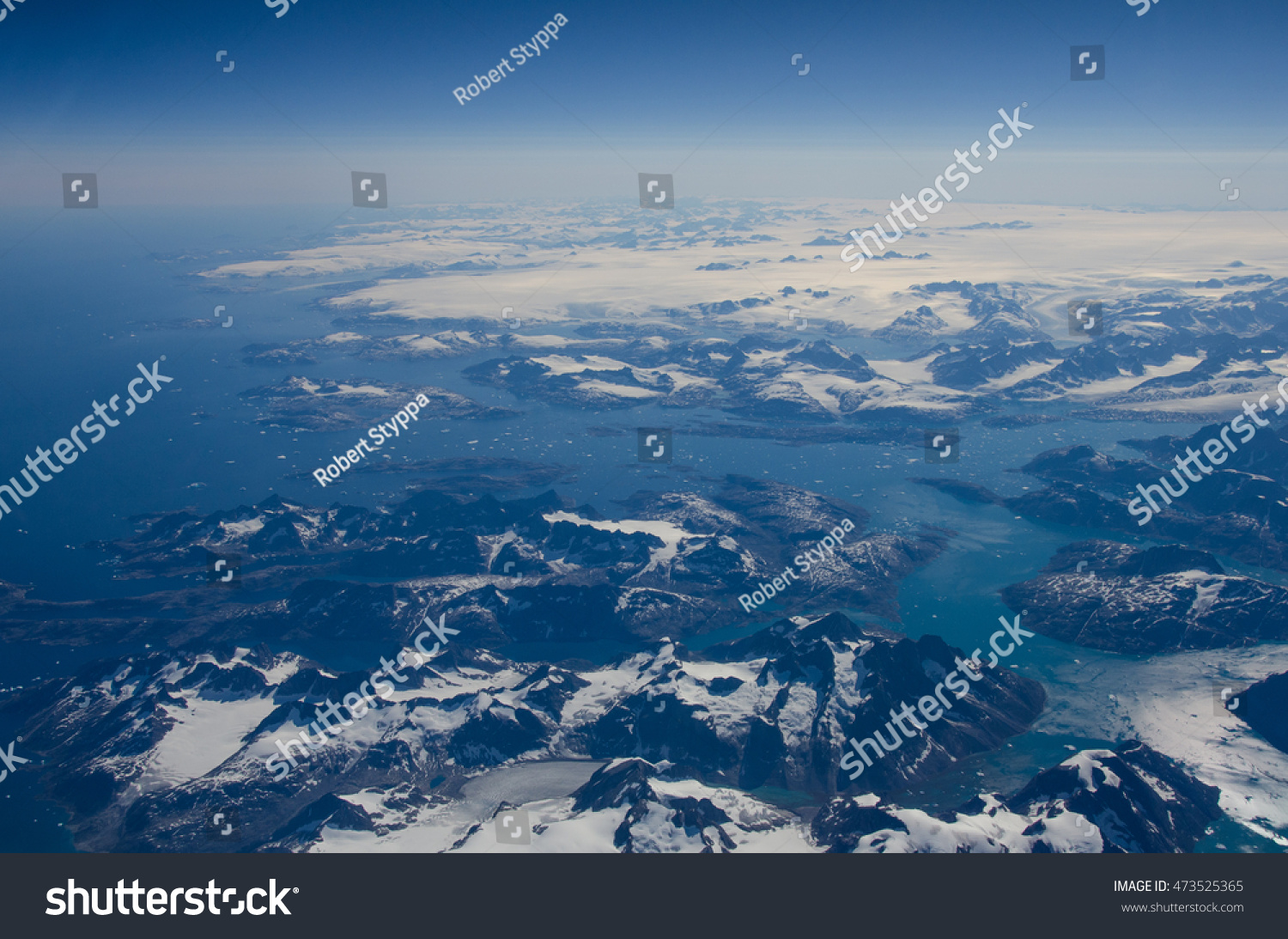 Greenland from above #473525365