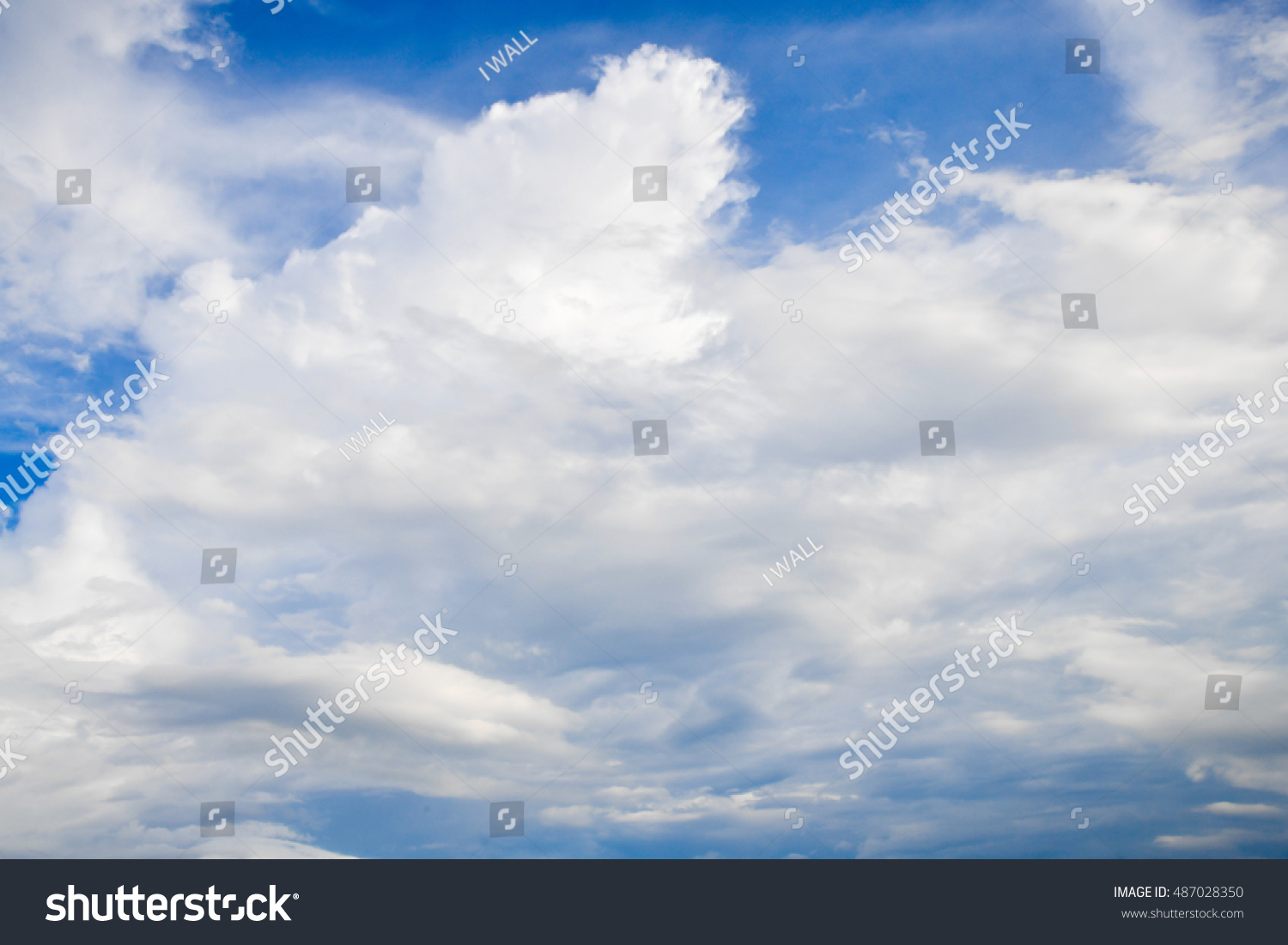 Sky Cloud Background #487028350