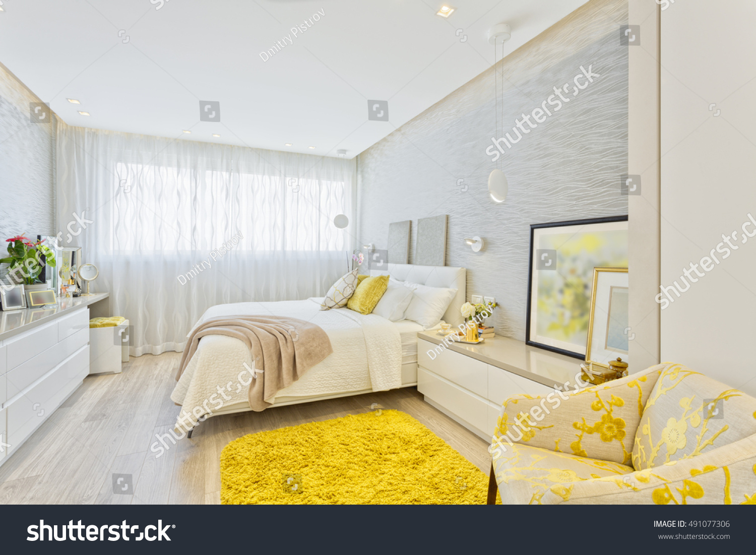 Modern Luxury Bedroom #491077306