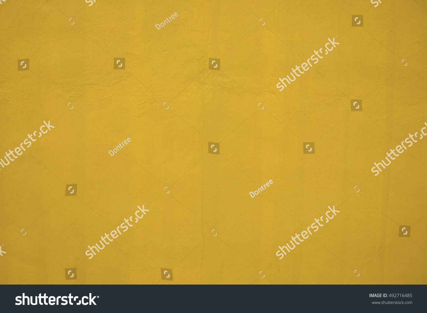 Yellow paint wall background or texture #492716485