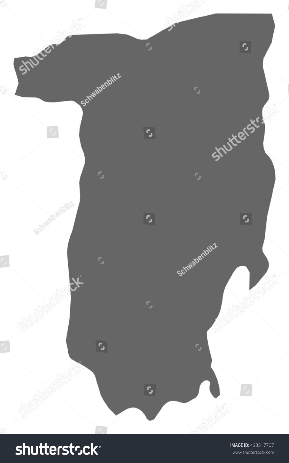 Map - Valcea (Romania) - Royalty Free Stock Vector 493517707 - Avopix.com