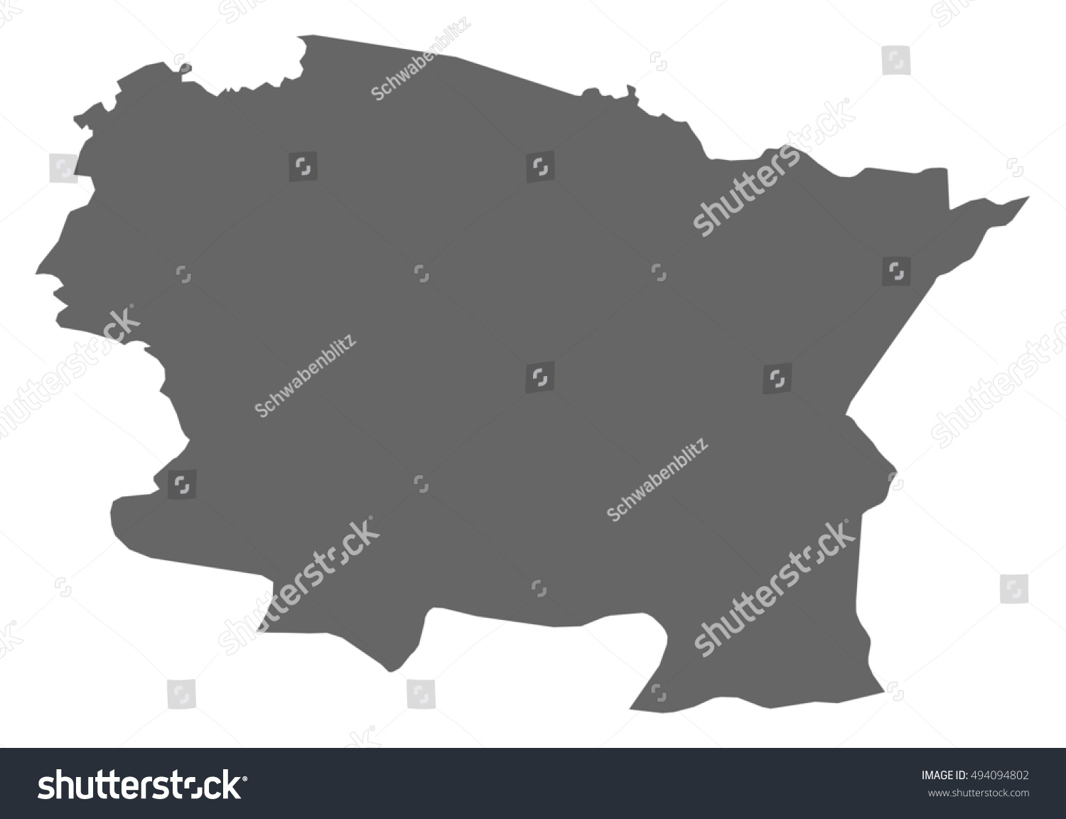 Map - Alta Verapaz (Guatemala) - Royalty Free Stock Vector 494094802 ...