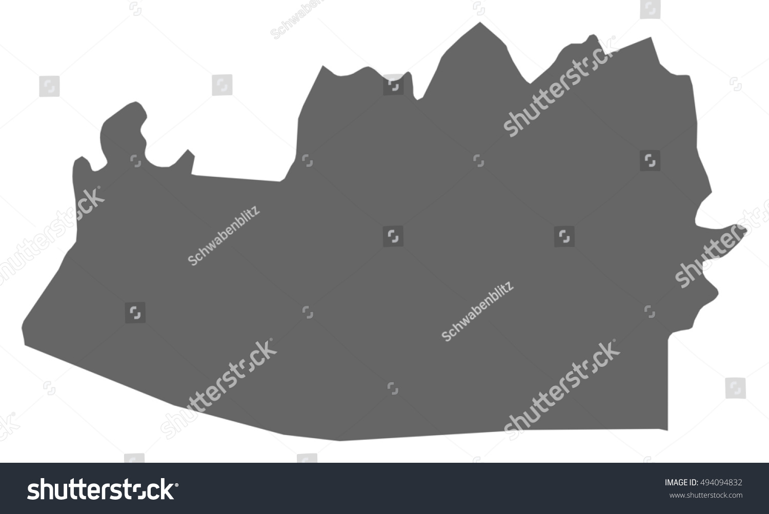 Map - Escuintla (Guatemala) - Royalty Free Stock Vector 494094832 ...