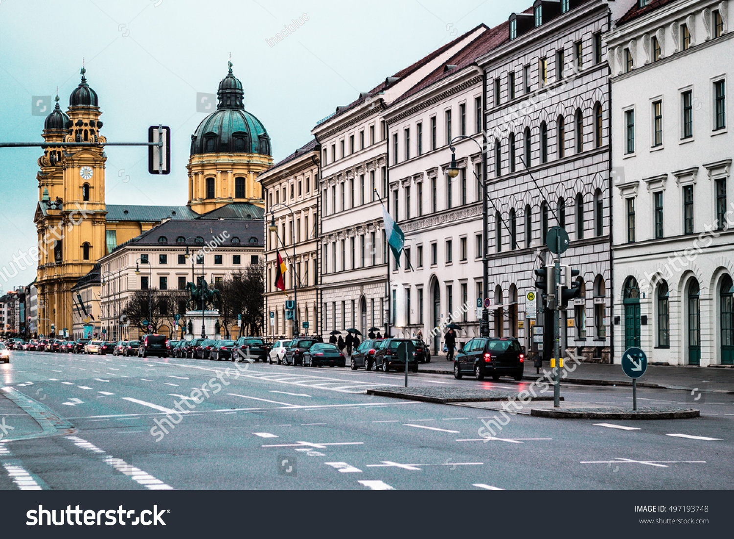 Photo of Munich buildings and houses, Germany #497193748
