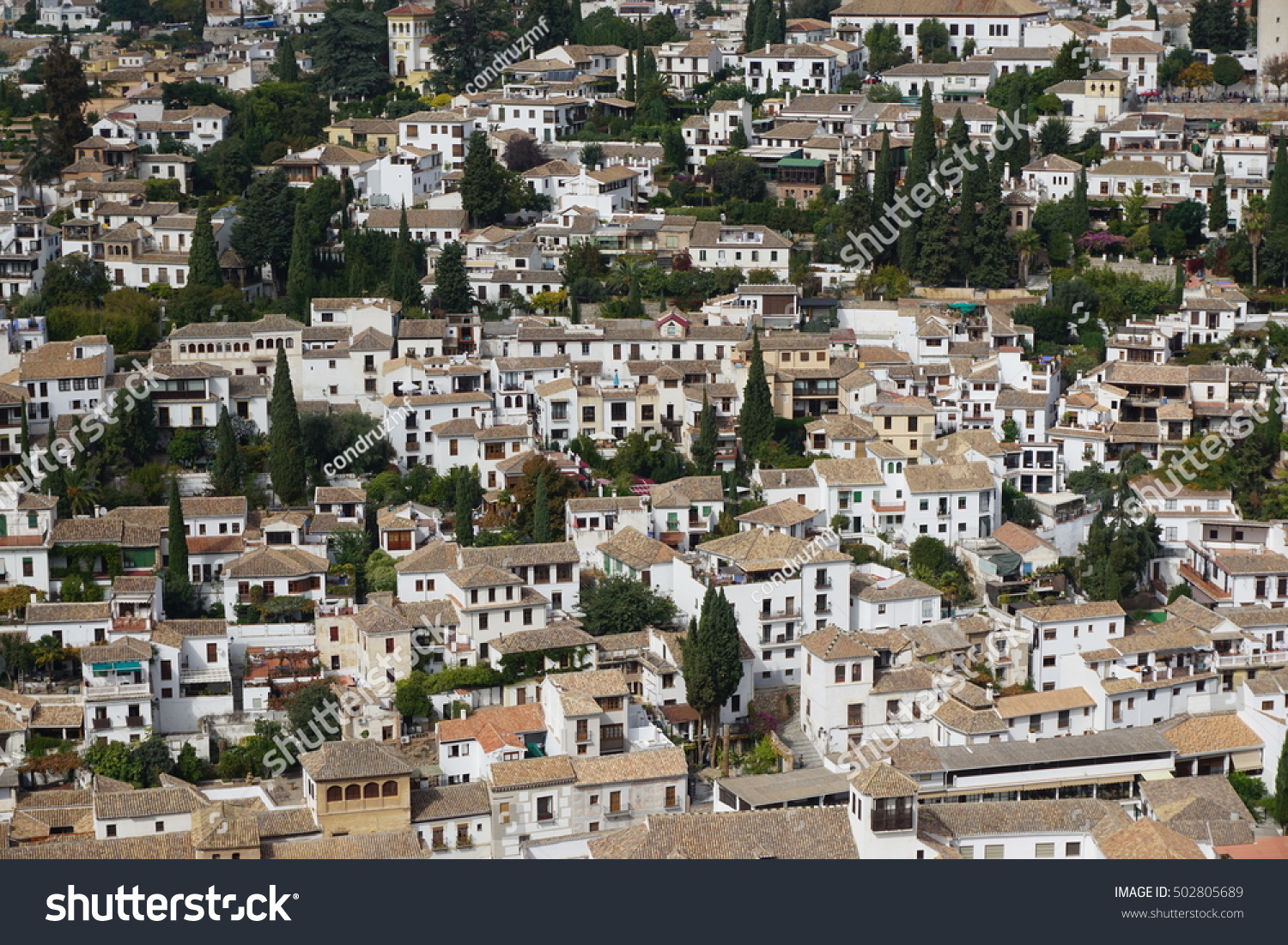 Granada city view  #502805689