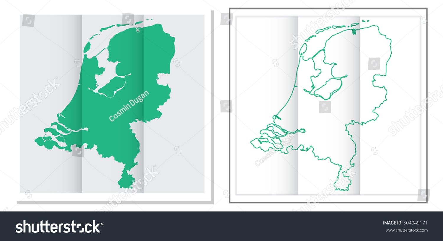 Netherlands maps #504049171