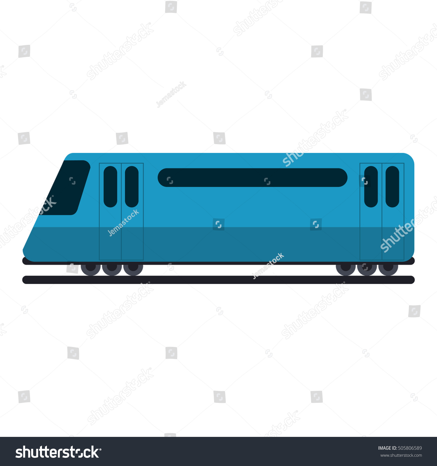 Isolated bullet train vehicle design - Royalty Free Stock Vector ...