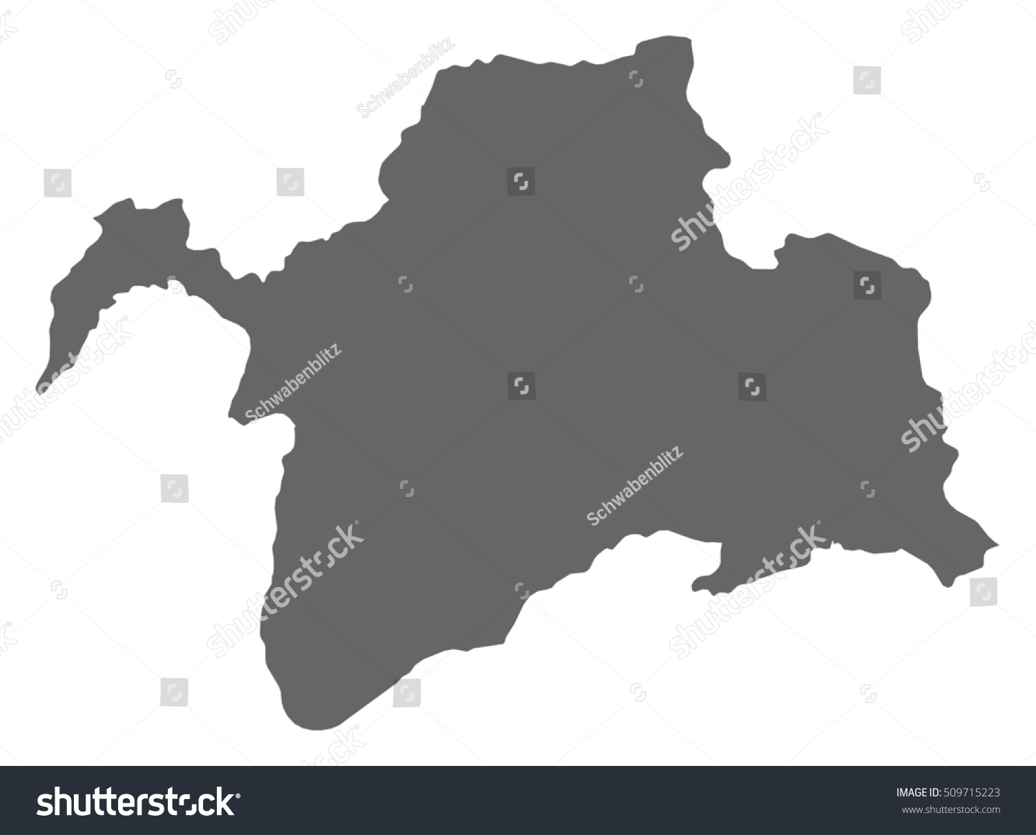 Map - Gorno-Badakhshan (Tajikistan) - Royalty Free Stock Vector ...