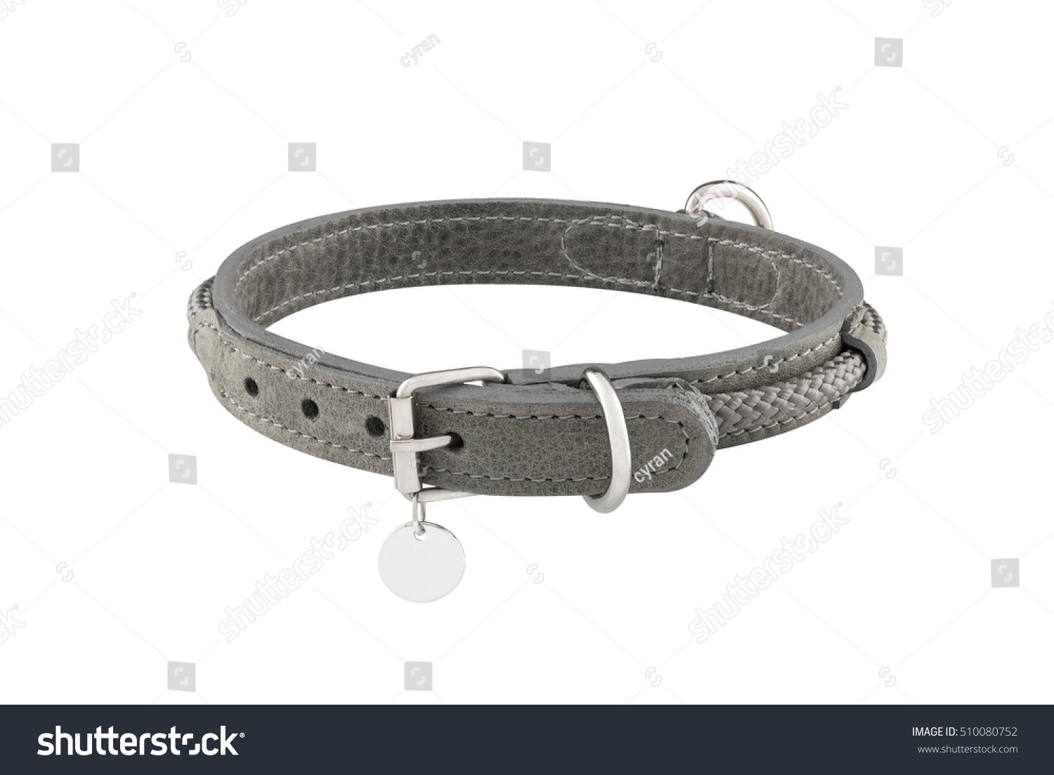 dog collar isolated on the white background #510080752