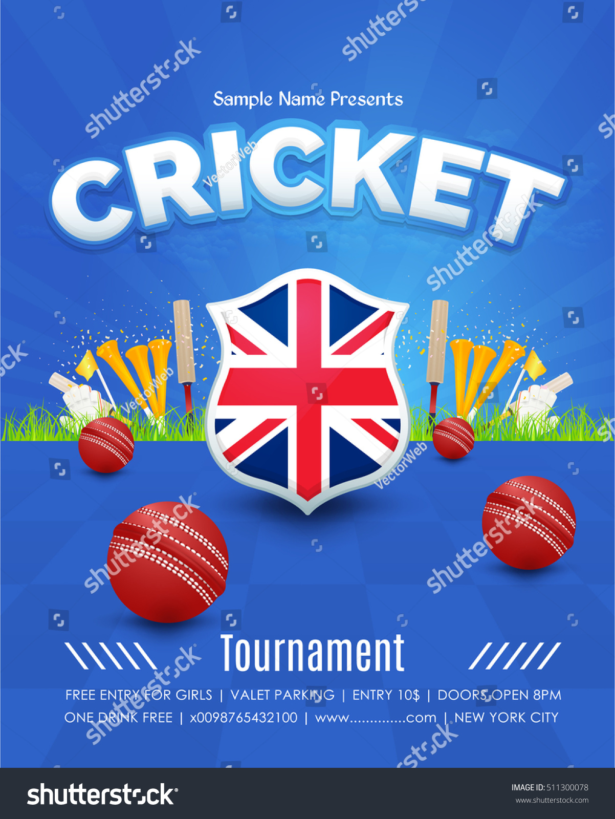 Cricket National Theme Poster Background Vector UK Flag Event Info Postcard Design And Sports Ad Web Banner Or United Kingdom Horizontal Card Cricket National Theme Poster Background Vector UK Flag Event Info Postcard Design And Sports Ad Web Banner Or United Kingdom Horizontal Card