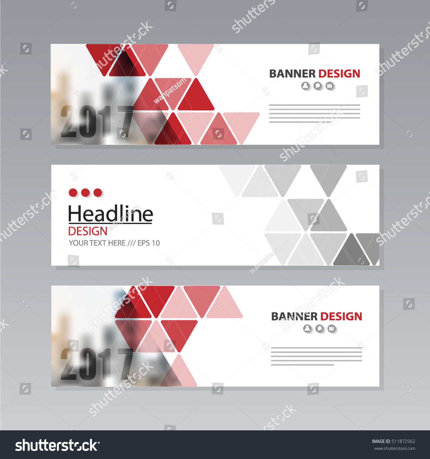 banner business layout template vector design. #511872562
