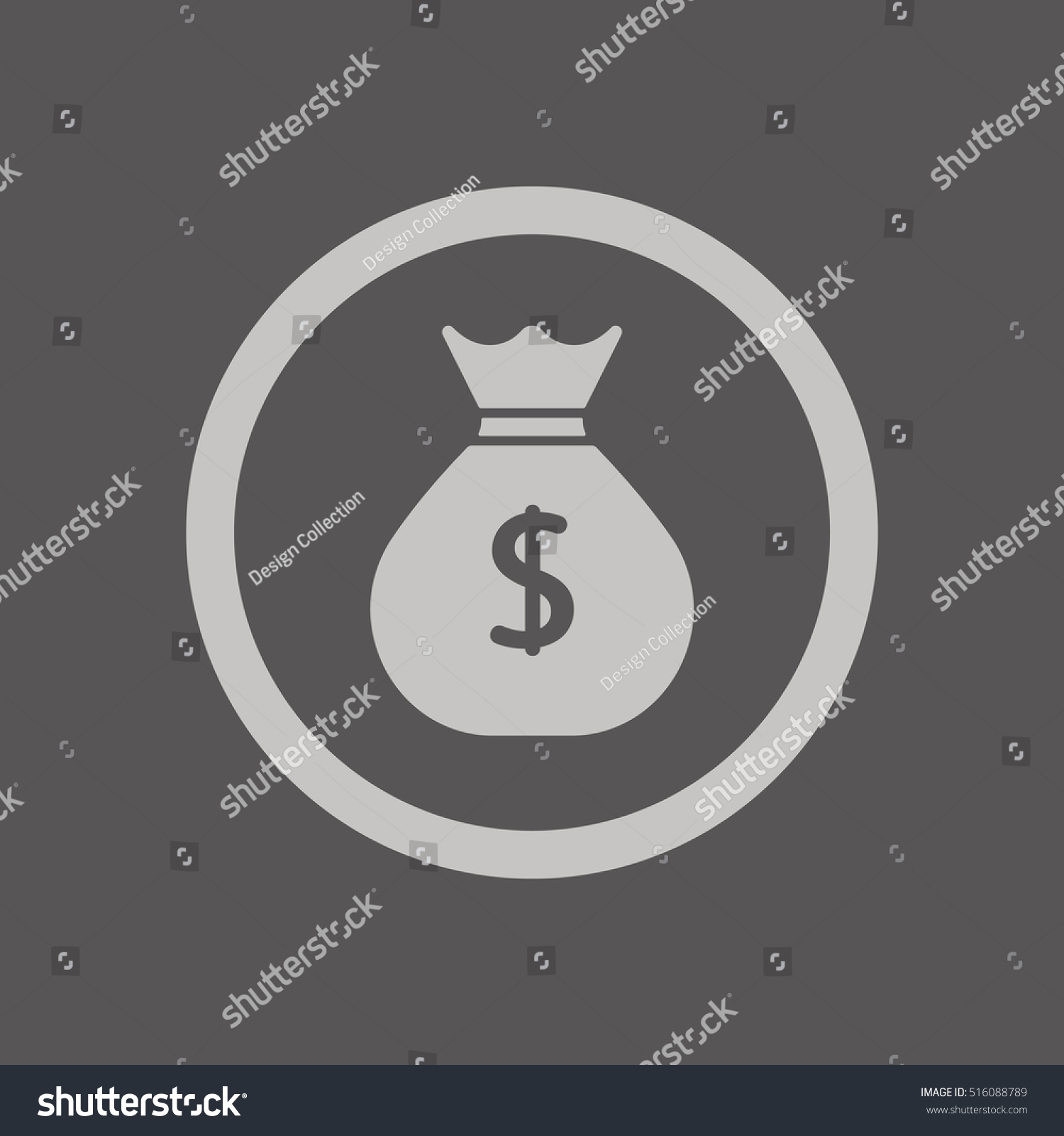 Money Icon. Flat design. #516088789