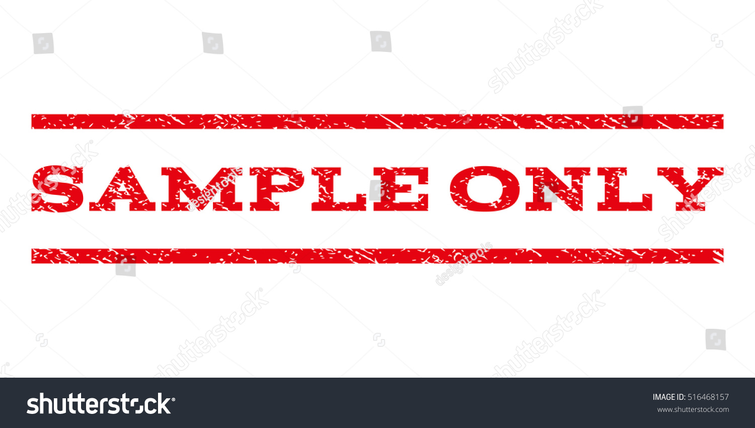 Sample Only watermark stamp. Text caption - Royalty Free Stock Vector ...