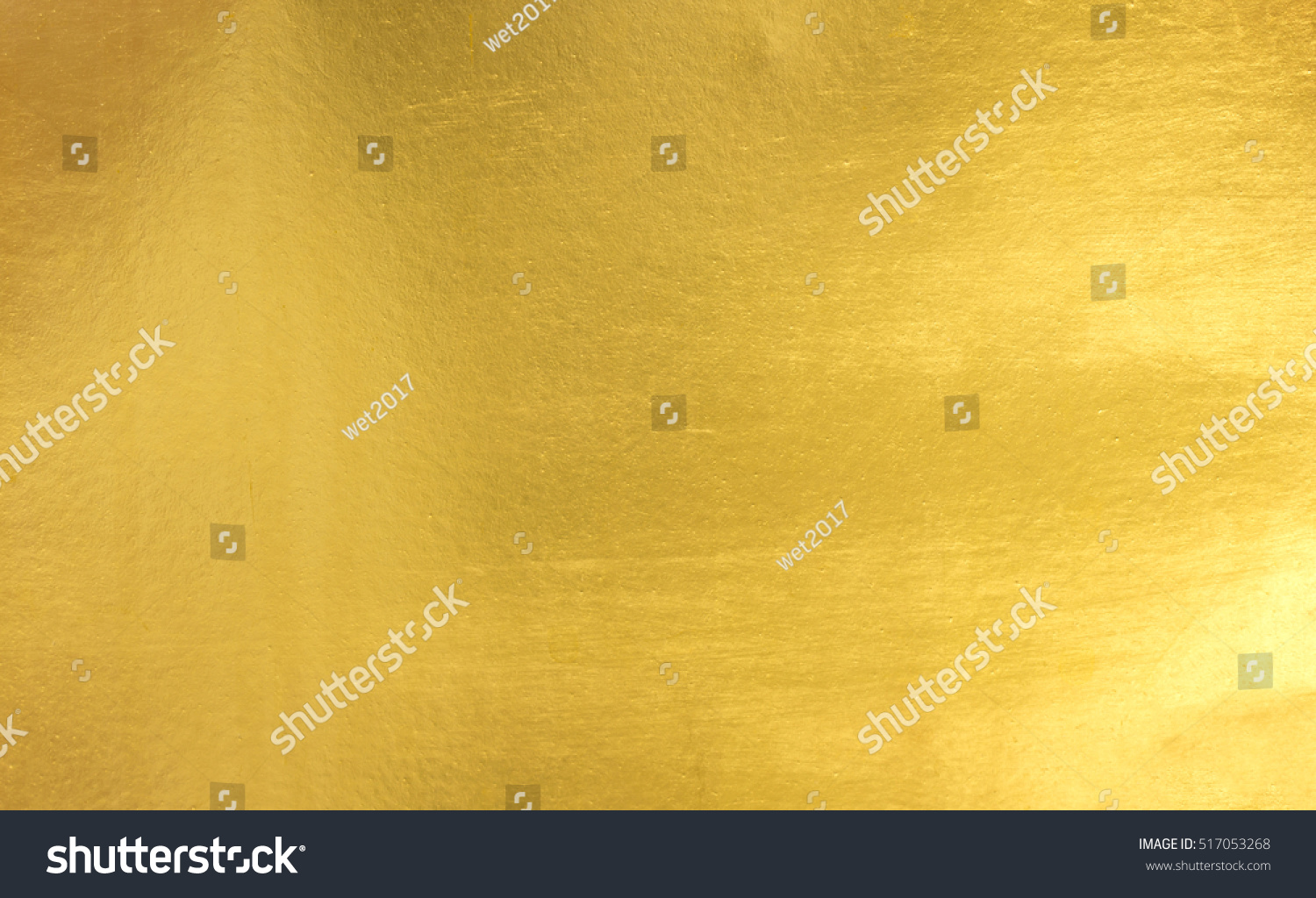 Shiny yellow leaf gold foil texture background #517053268