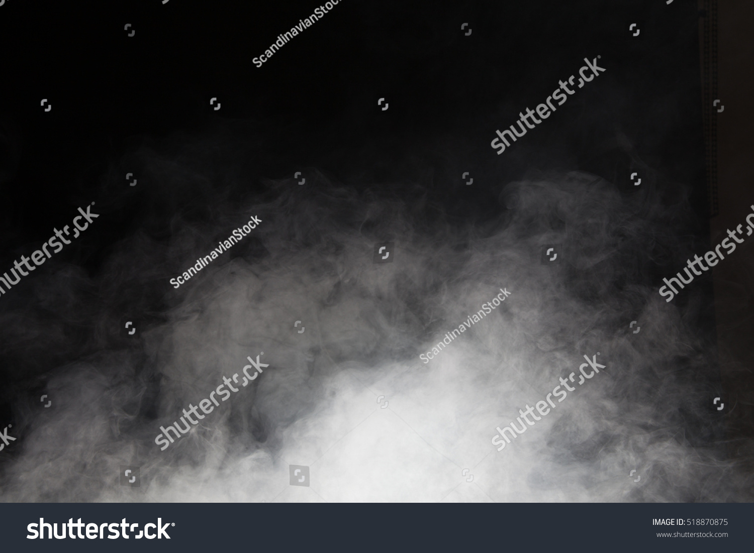 Smoke on black background #518870875