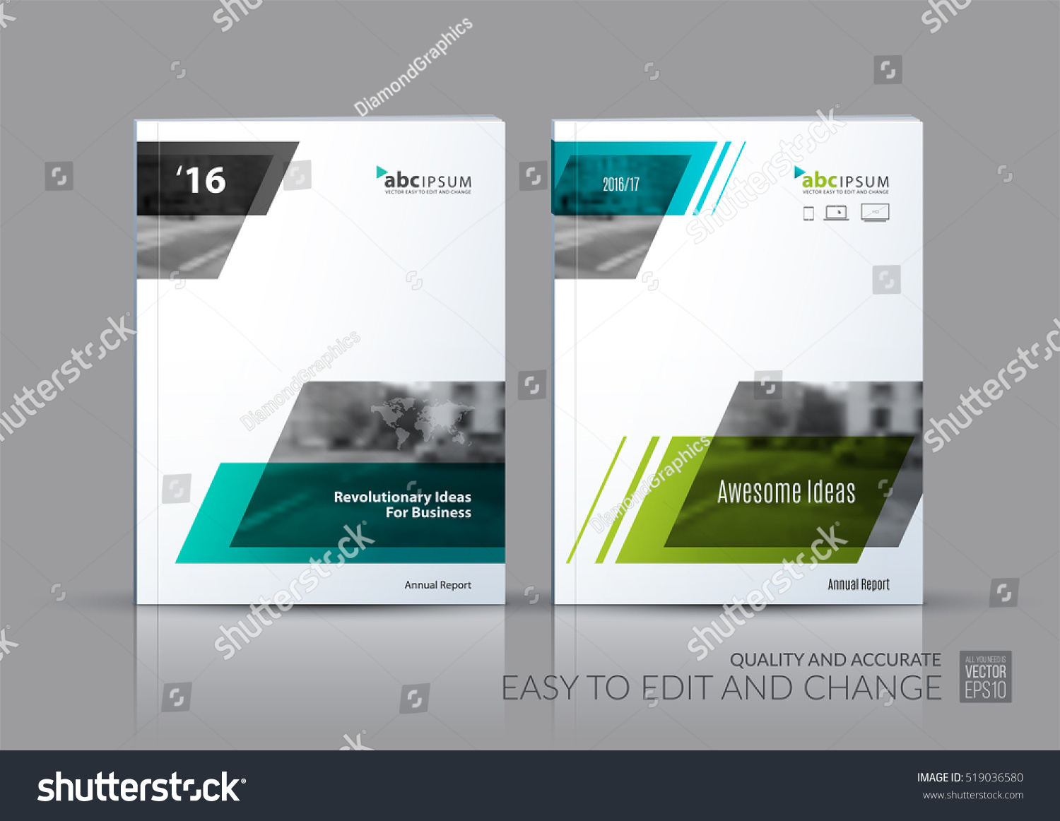 Business Vector Set. Brochure Template Layout, - Royalty Free Stock ...