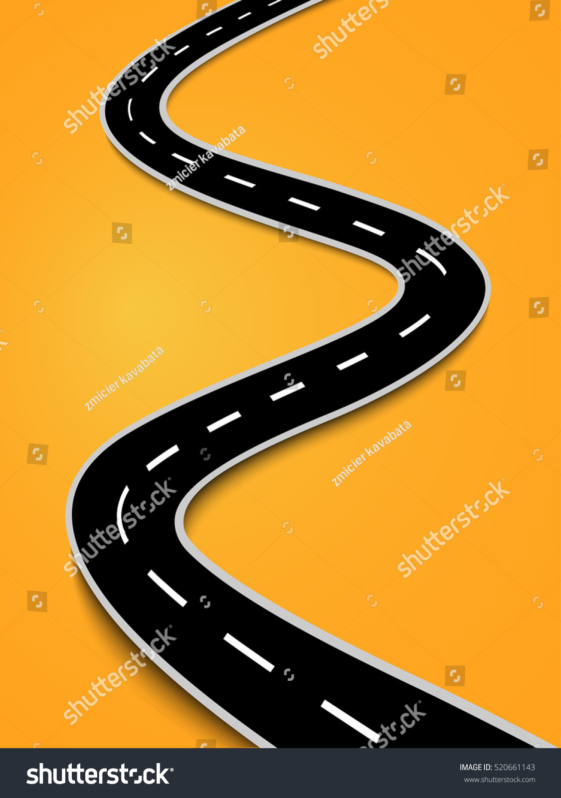 Road way location infographic template - Royalty Free Stock Photo ...