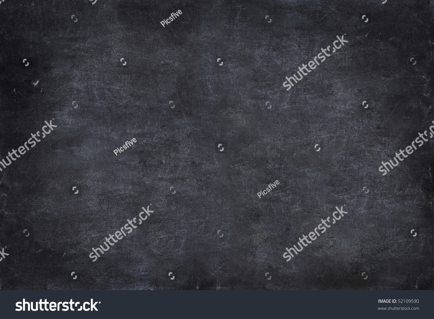 close up of a black dirty chalkboard #52109590