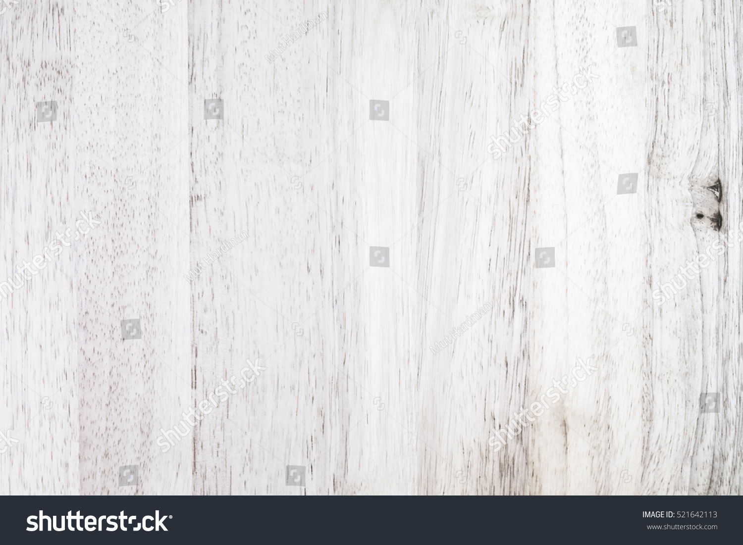 Above view of white wooden table rustic texture background. Old striped wood lumber wall. Lightboard floor natural pattern. Vintage plank seamless wallpaper. Top-down #521642113