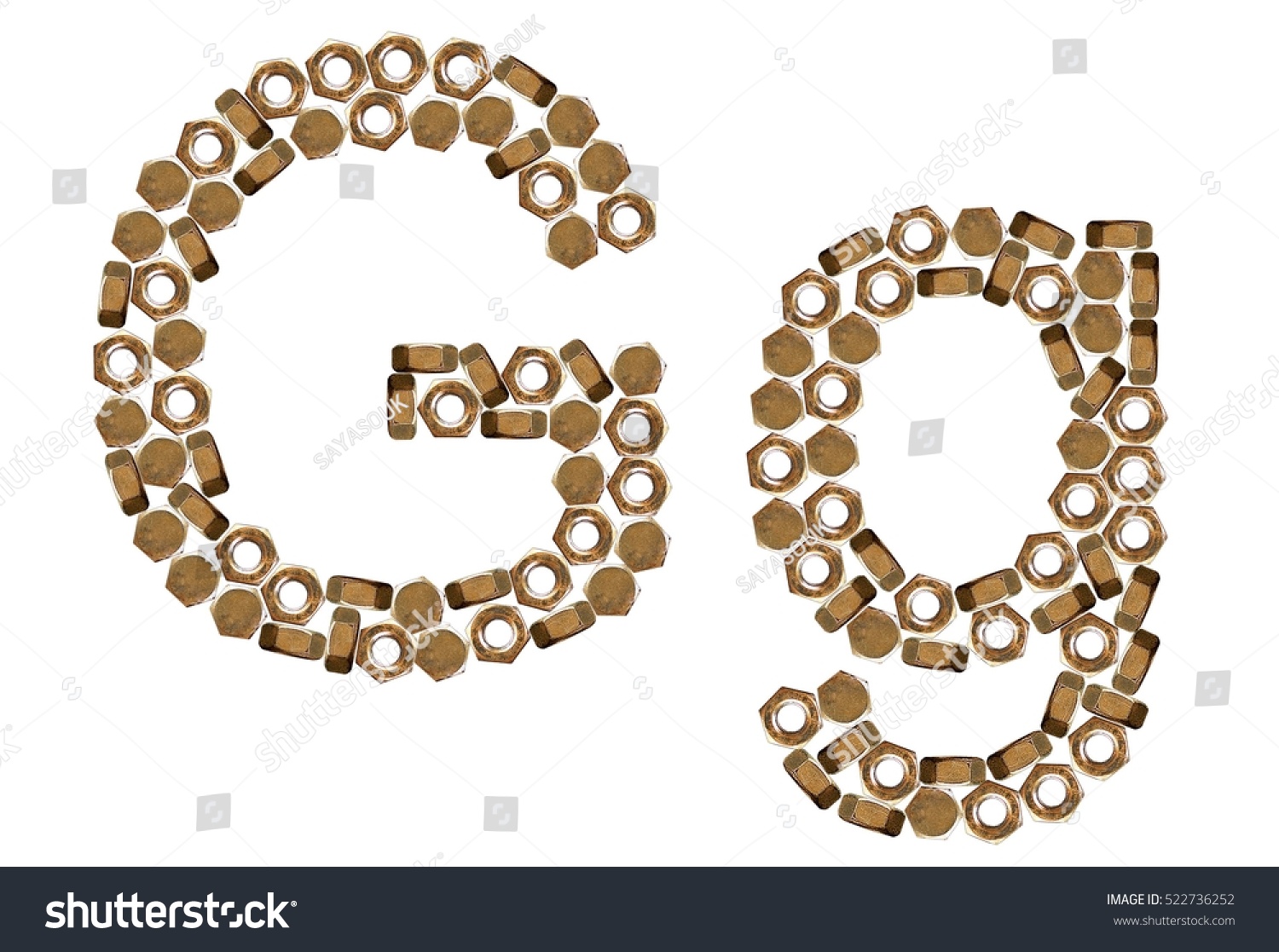 G, g, alphabets, consonants, images, pictures, isolated, nut font #522736252