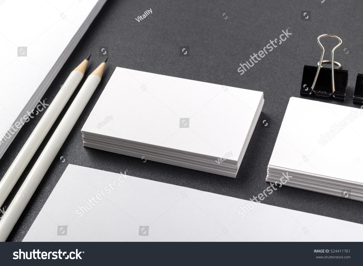 Photo of business cards. Template for branding identity. For graphic designers presentations and portfolios. Business Card, business, business, card, mock-up, mock up, mockup #524411761