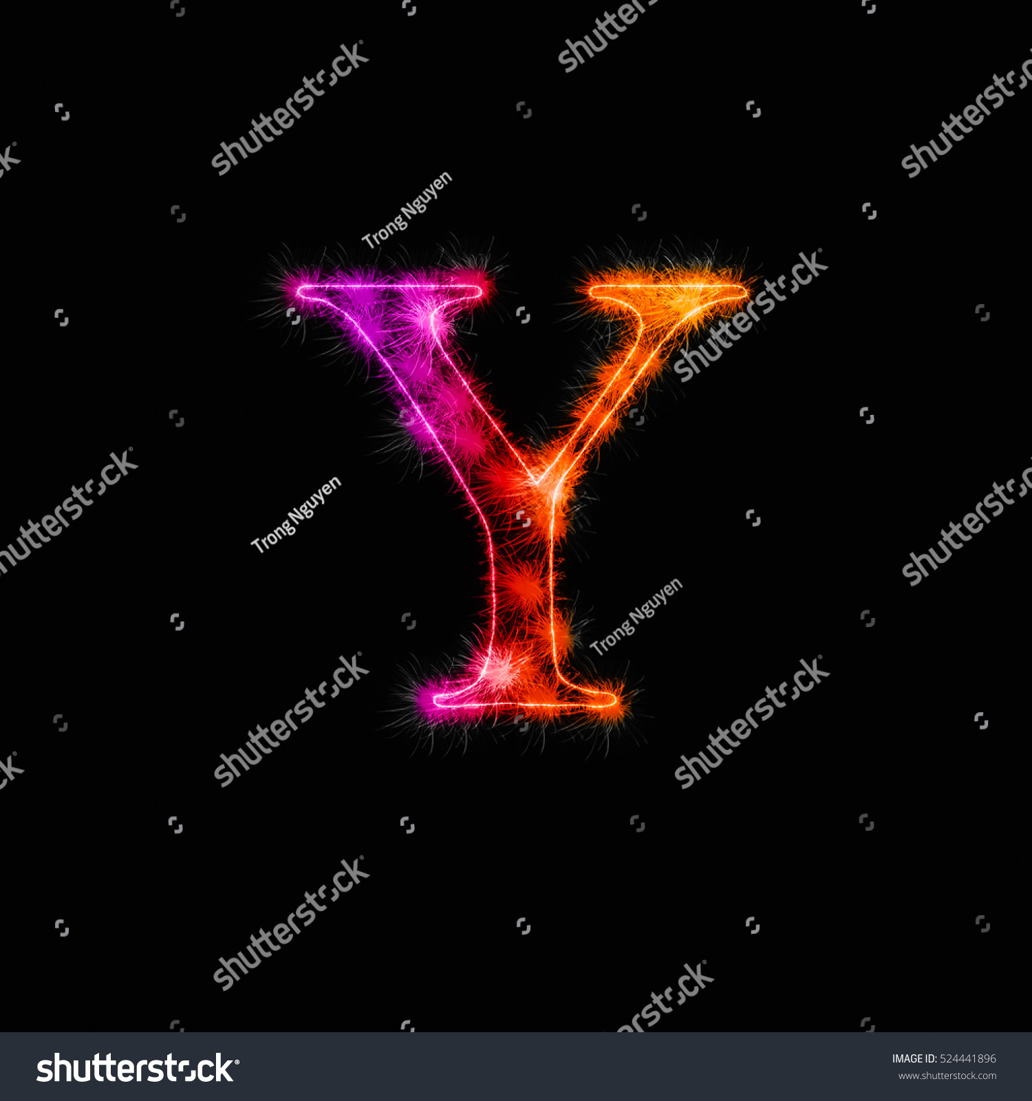 Y Letter In English Alphabet From Yellow Royalty Free Stock Photo 
