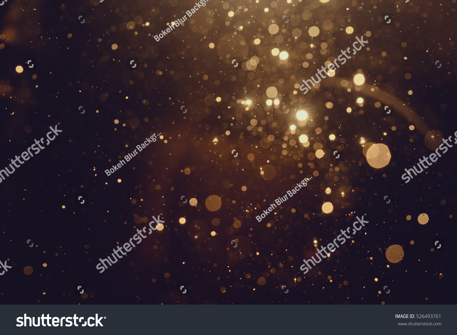 Gold abstract bokeh background #526493761