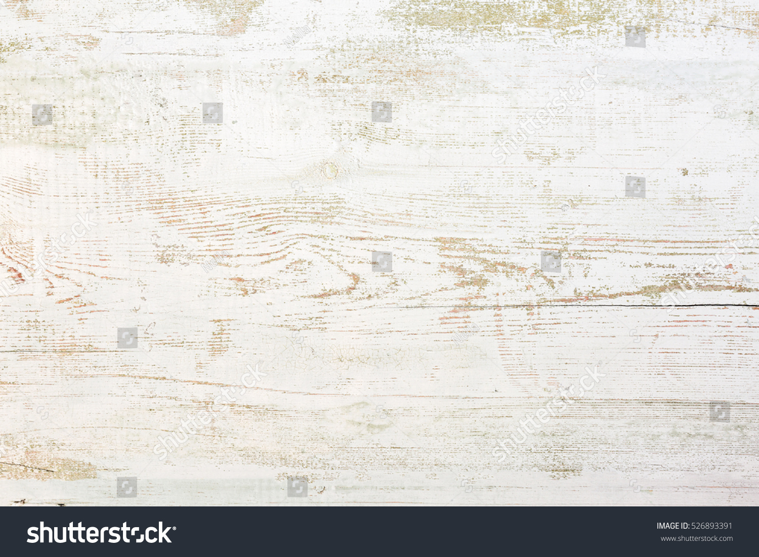 Grunge background. Peeling paint on an old wooden floor. #526893391