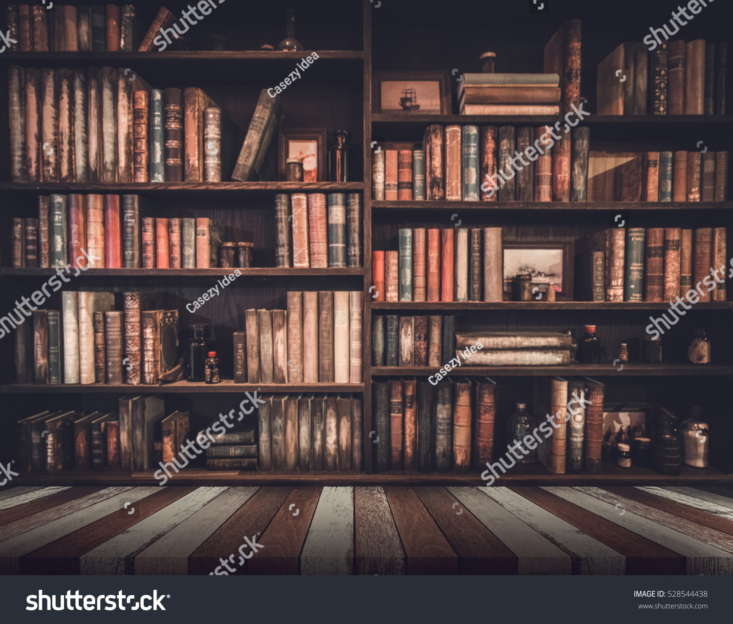 Blurred Image Many Old Books On Bookshelf In Royalty Free Stock Photo Avopix Com