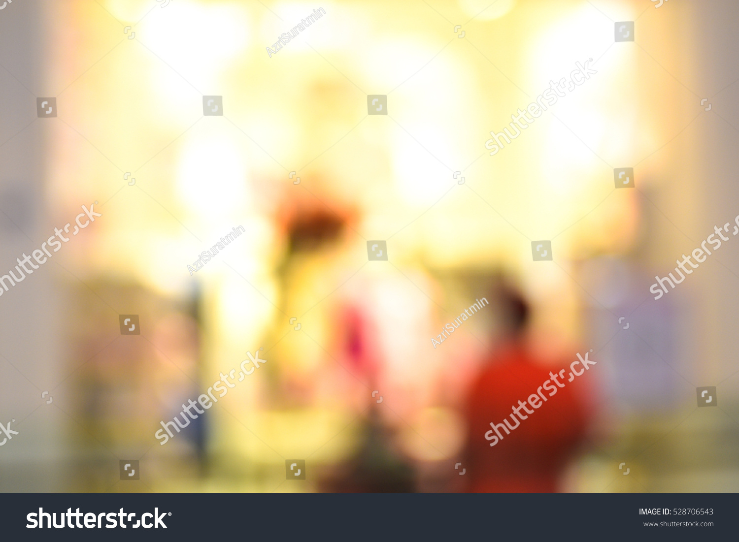 Blurred background of store #528706543
