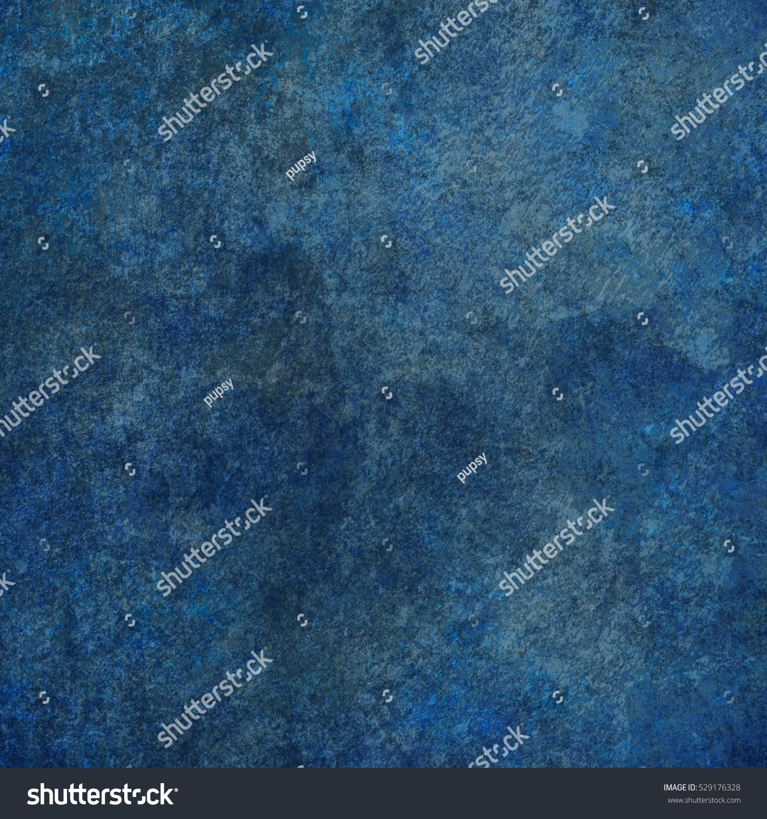 Blue designed grunge texture. Vintage background with space for text or image #529176328