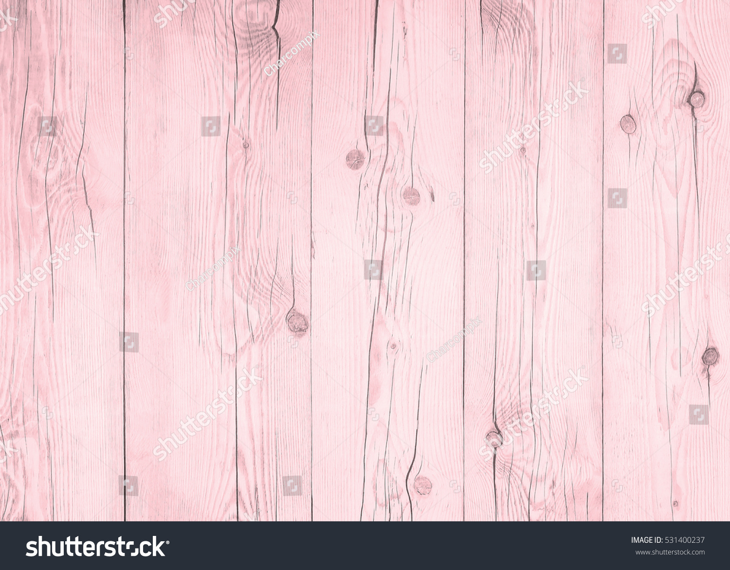 Wood floor texture pattern plank surface painted white and pink pastel wall background #531400237