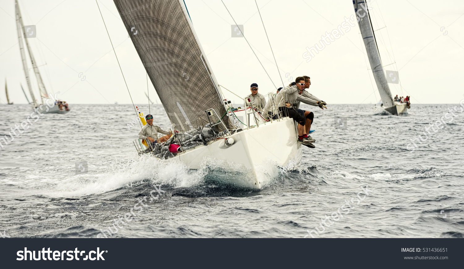  Sailing. Sailing yacht race. Yachting #531436651