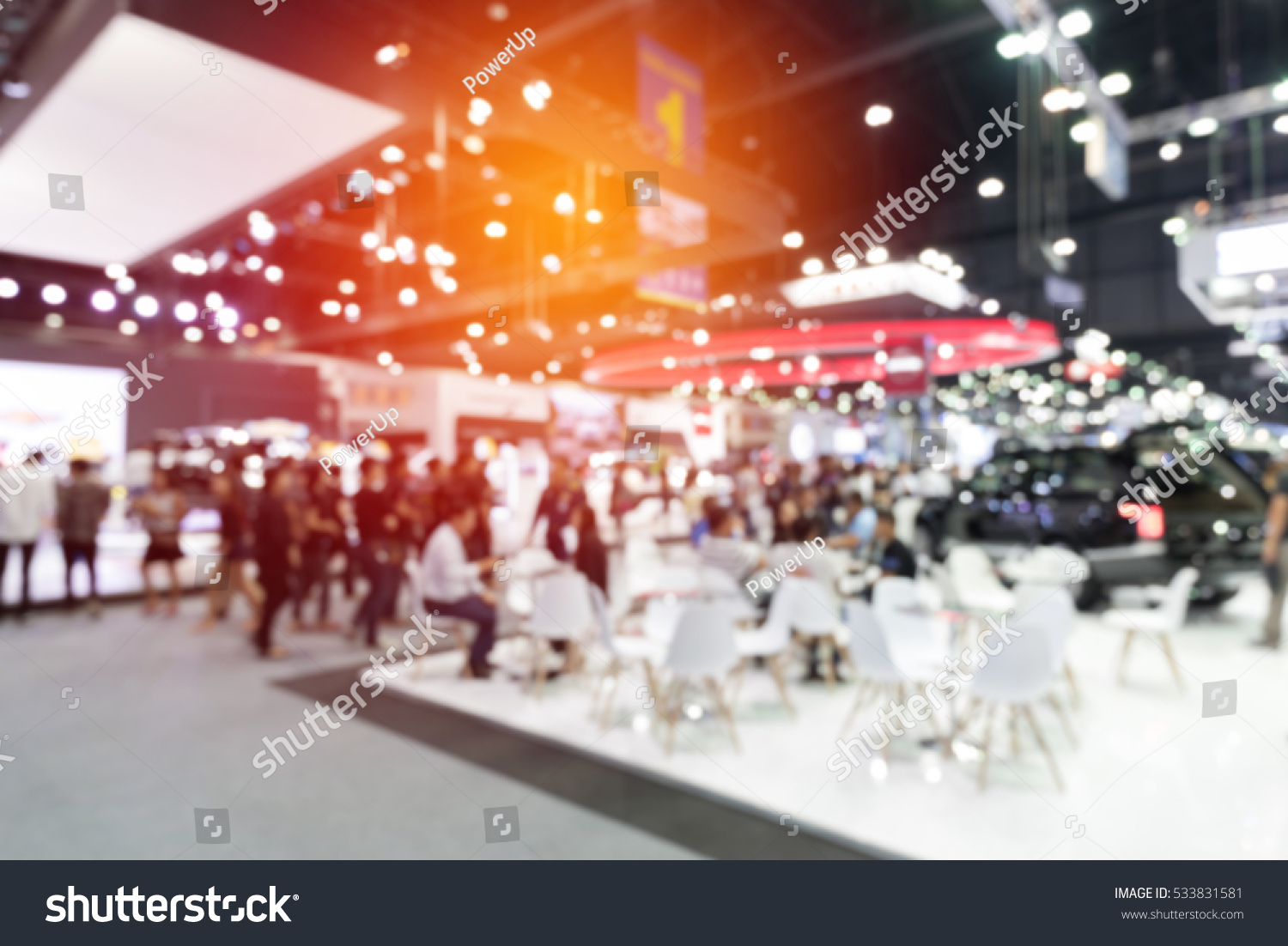 abstract blurred event with people for background #533831581