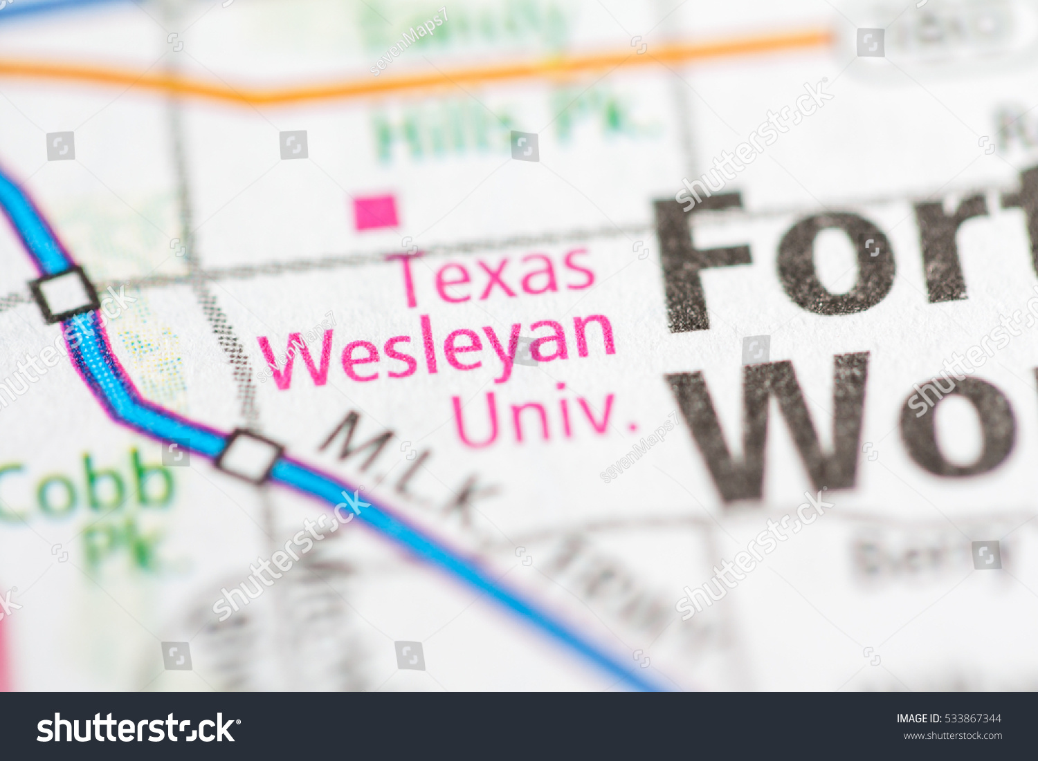 Texas Wesleyan University. Texas. USA #533867344