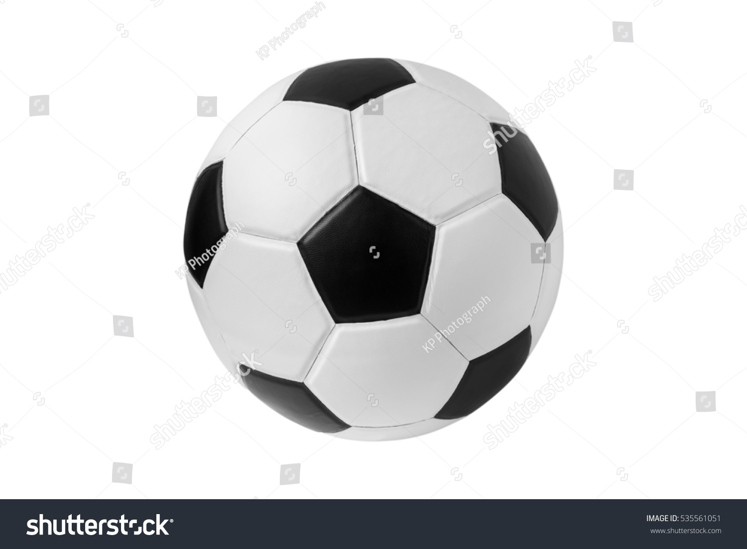  soccer ball on isolated.  #535561051