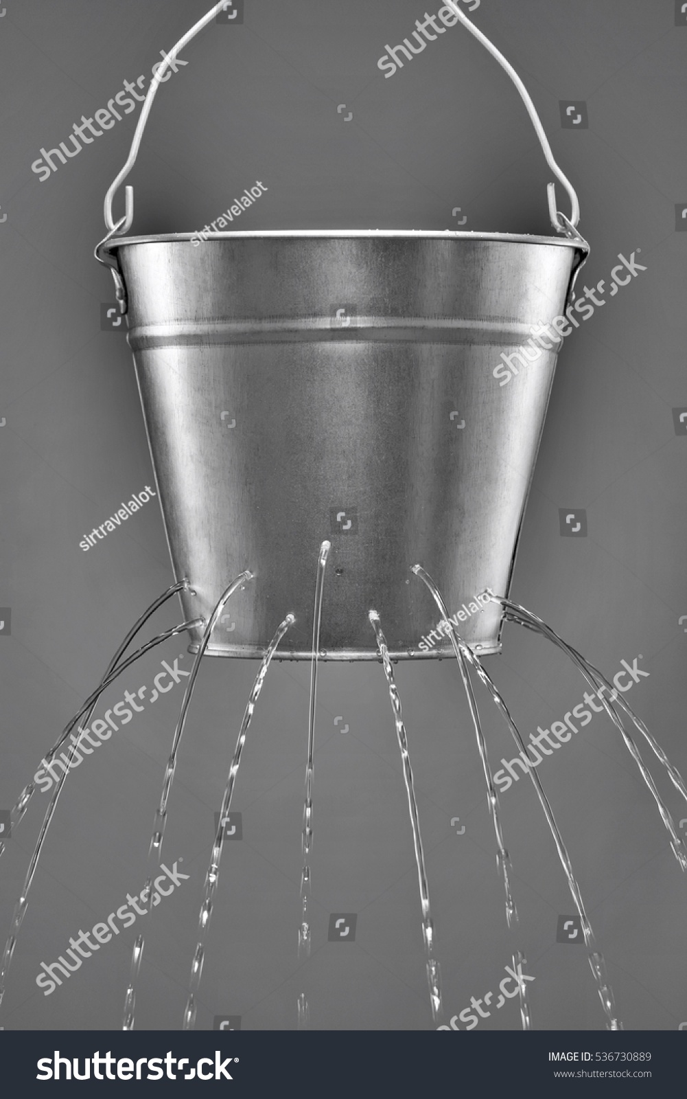 Water leaking from bucket #536730889