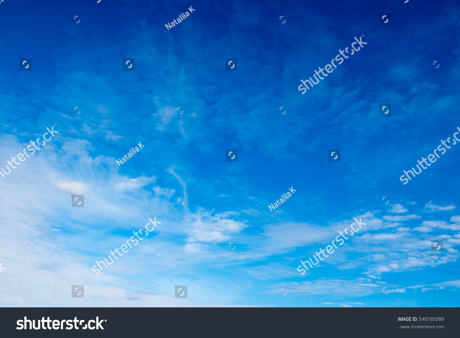 blue sky background with white clouds #540185089