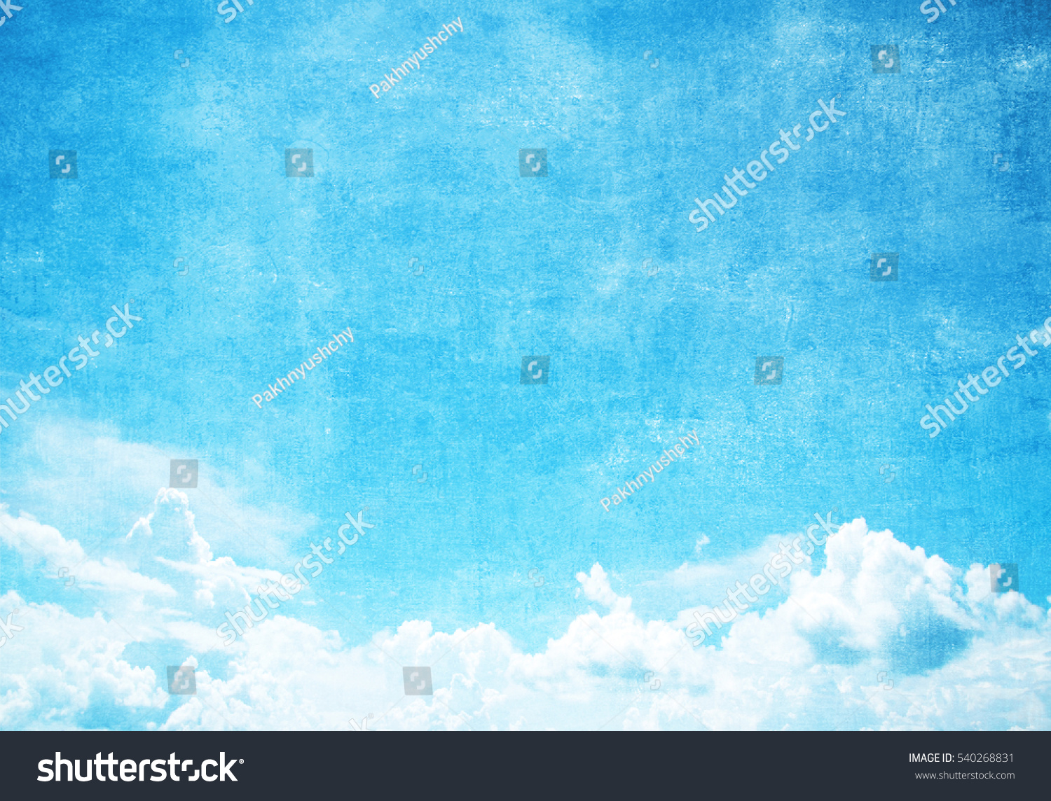 Grunge blue sky background with space for text #540268831