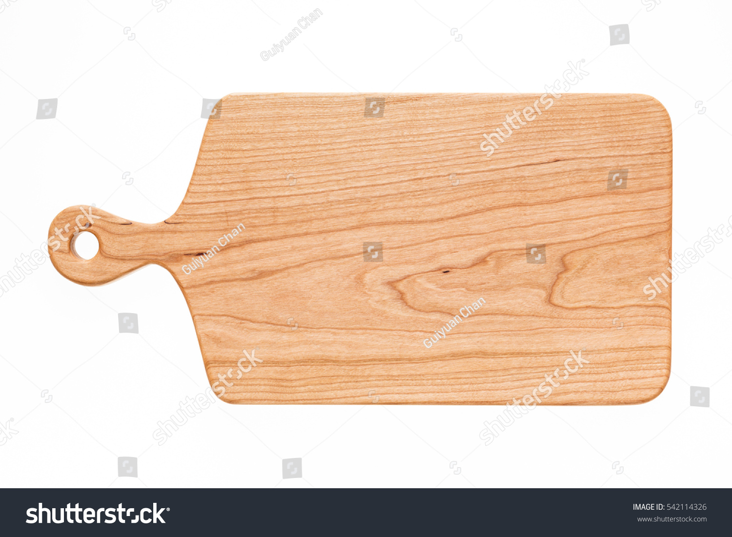 Cherry wood cutting board, handmade wood cutting board #542114326
