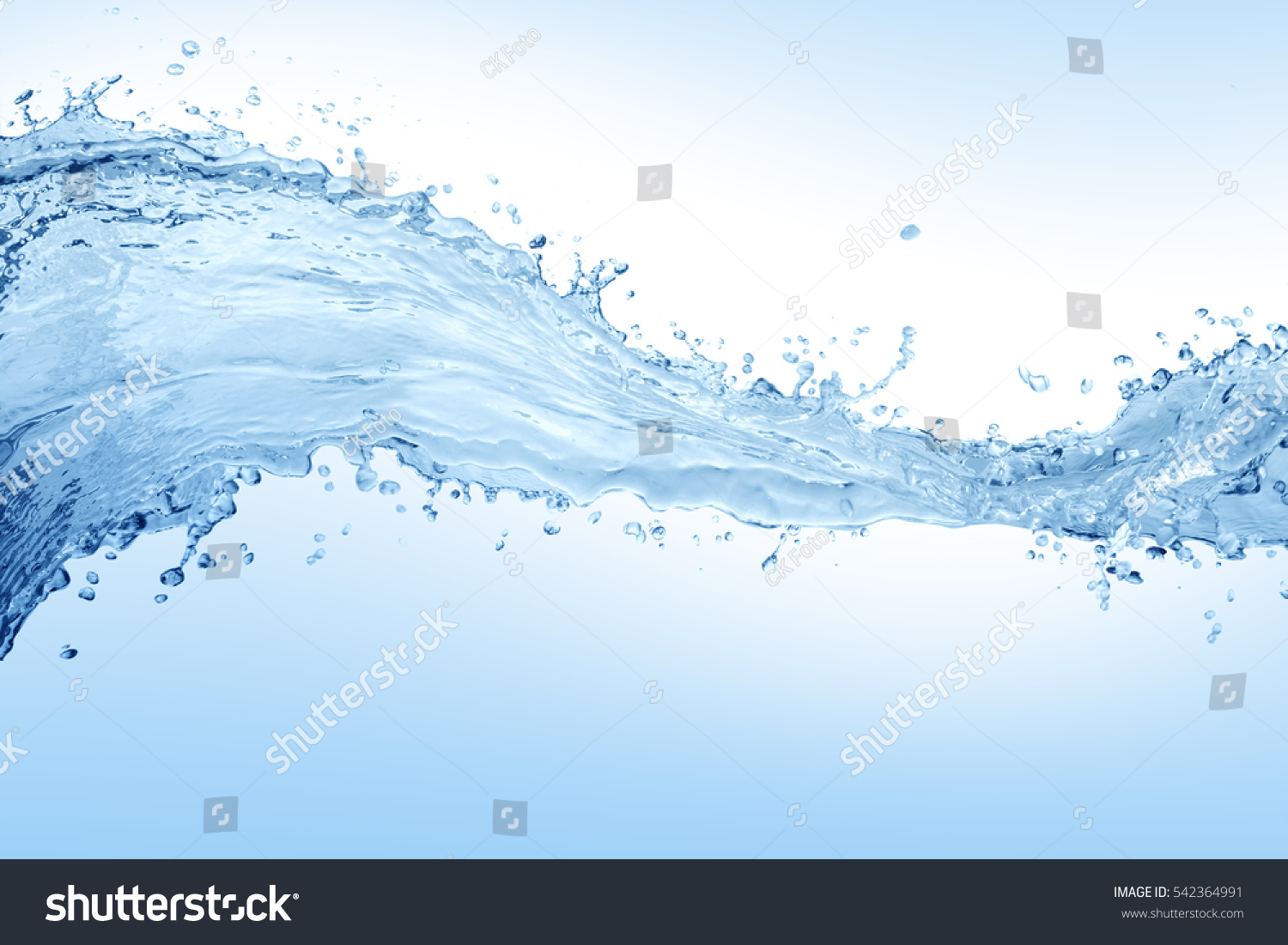 Water splash,water splash isolated on white background,water

 #542364991