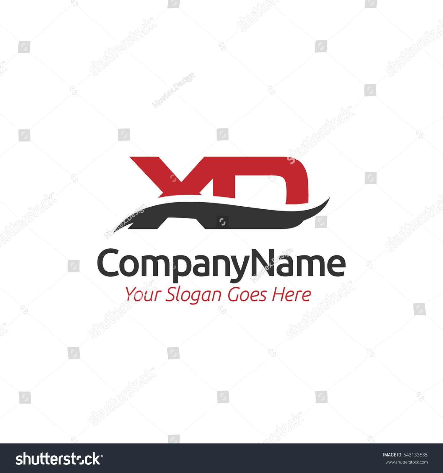 XD Logo - Royalty Free Stock Vector 543133585 - Avopix.com