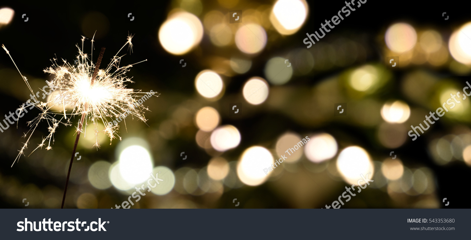 sparkler - New Year / New Year's Eve / celebration #543353680