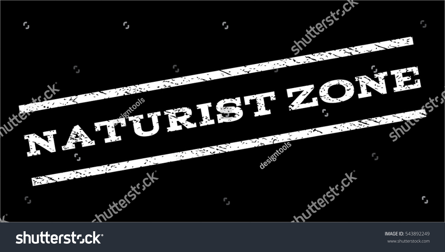 Naturist Zone watermark stamp. Text tag between - Royalty Free Stock ...