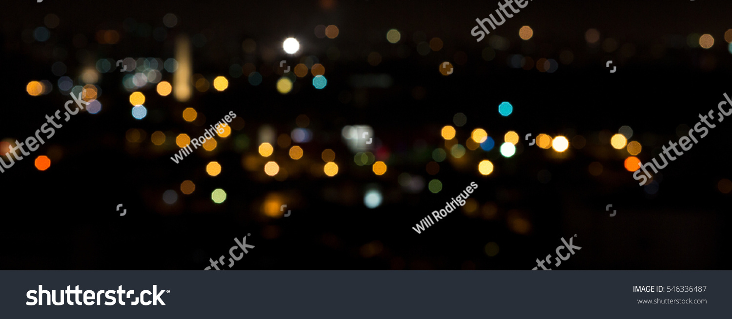 Abstract colored lights bokeh background #546336487