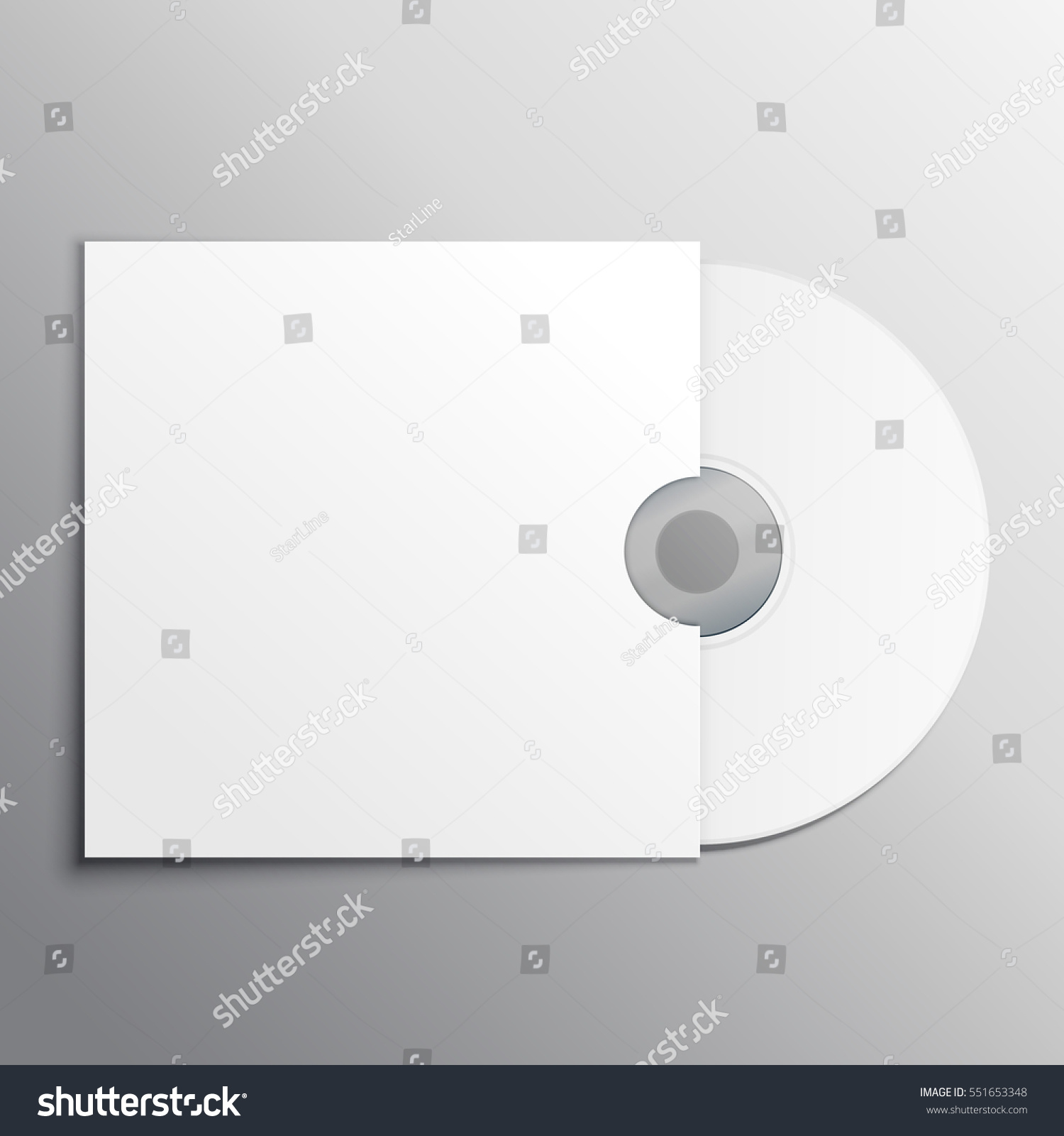 cd dvd mockup presentation template - Royalty Free Stock Vector ...